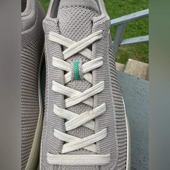 ROTHY’S Women’s 10 Light Gray Lace Up Sneaker Tennis Shoe Washable EXCELLENT! - Picture 7 of 13